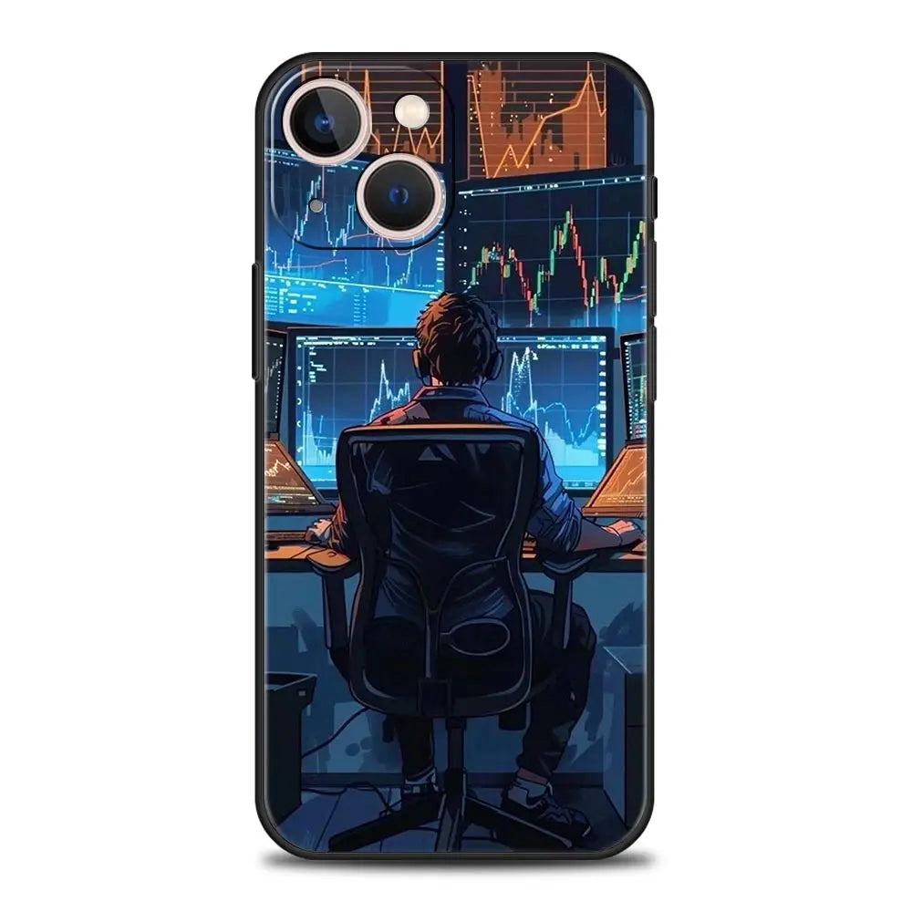 Phone Case For iPhone 16 15 14 13 12 11 Pro Max XS X XR SE 7 8 Plus iPhone 16e Cover